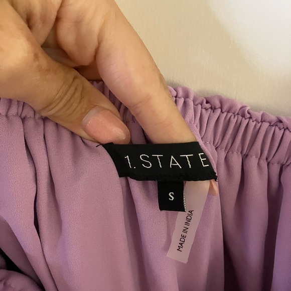 NWT 1. State Strapless Ruffle Tiered Maxi Dress - Picture 4 of 9